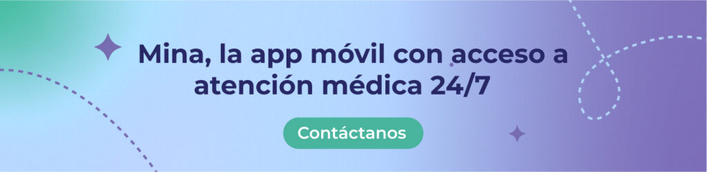 Descarga la app mina y recibe atencion medica las 24 horas del dia